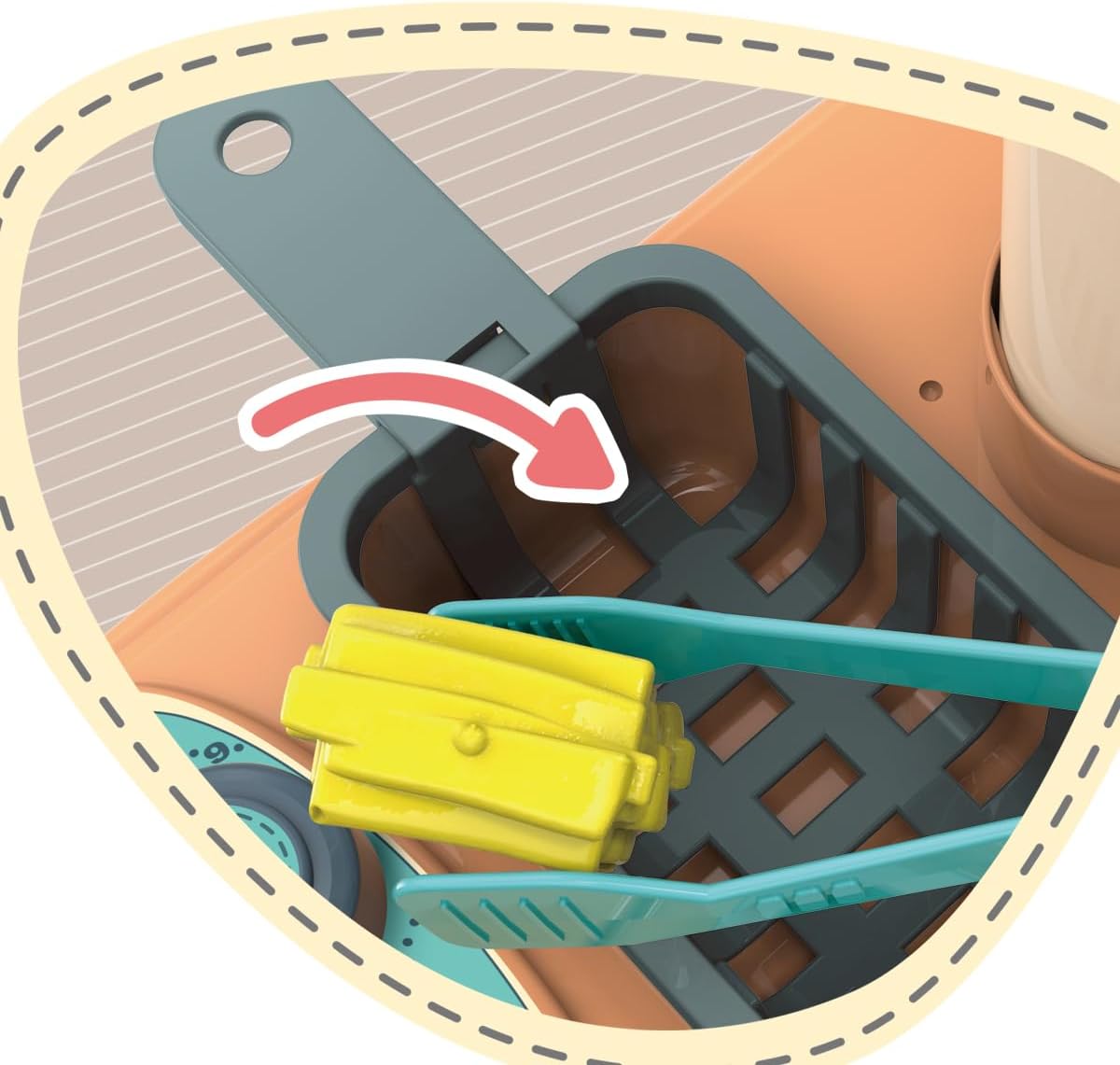 Cozinha Infantil Replay Kids 🍳 Food Truck com Acessórios, Forno e Caixa Registradora – Confort Kids